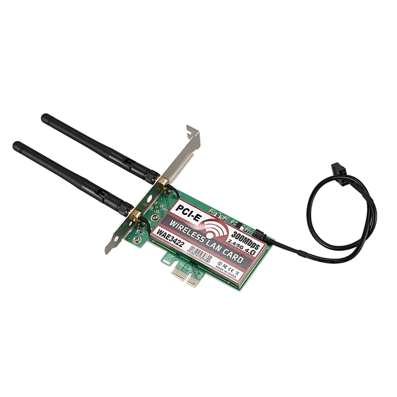 SSU сетевая карта, Bluetooth 4,0 Двухдиапазонная 2G/5G 300 Мбит/с Pci-E Pci Express Wae3422 сетевая карта Wlan Wifi адаптер