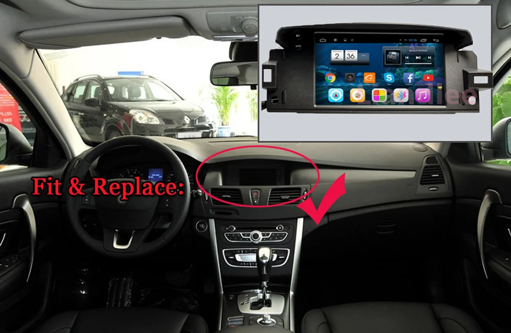 For Renault Latitude 2010~2016-B