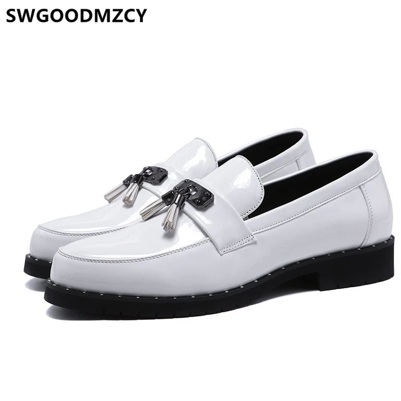 Свадебные туфли Для мужчин формальные парикмахер Брендовые мужские итальянские