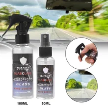 

50/100ml Automotive Glass Super Hydrophobic Coating Rainproof Agent Rearview Mirror Windshiled Water Repellent Spray Dropshipper