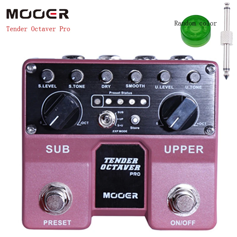 MOOER Tender Octaver Pro гитарный эффект педали Отдельные регуляторы громкости и наклона для sub и верхних Октав педаль эффектов