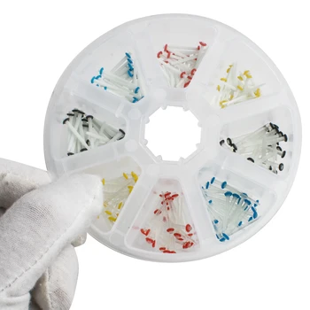 

1.2mm 1.4mm 1.6mm 1.8mm 200Pcs Dental Fiber Post Glass Quartz Teeth Restorative Posts Materials Teeth Restorative Plated Screw