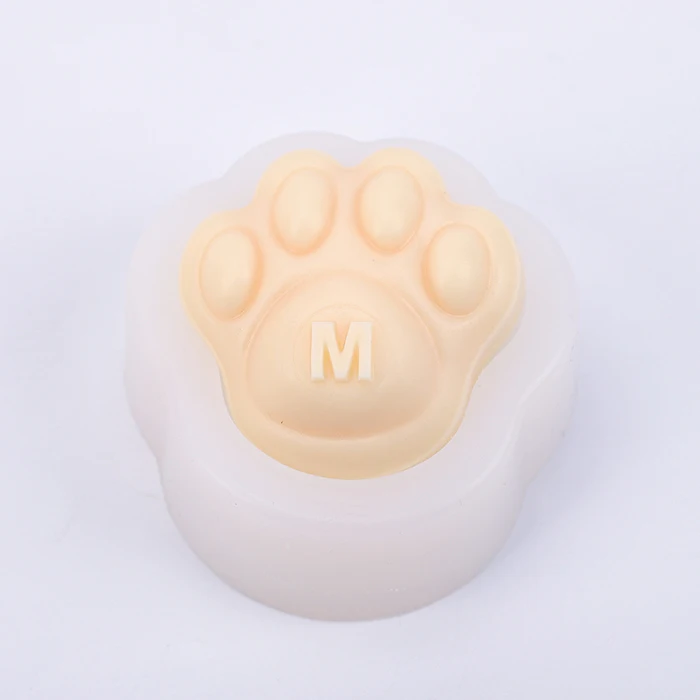 DIY Handmade Soap Molds Cute Bear Palm Silicone Mold Easy Release Stereo Silicone Mold Fondant Cake Chocolate Mold Cake Decor
