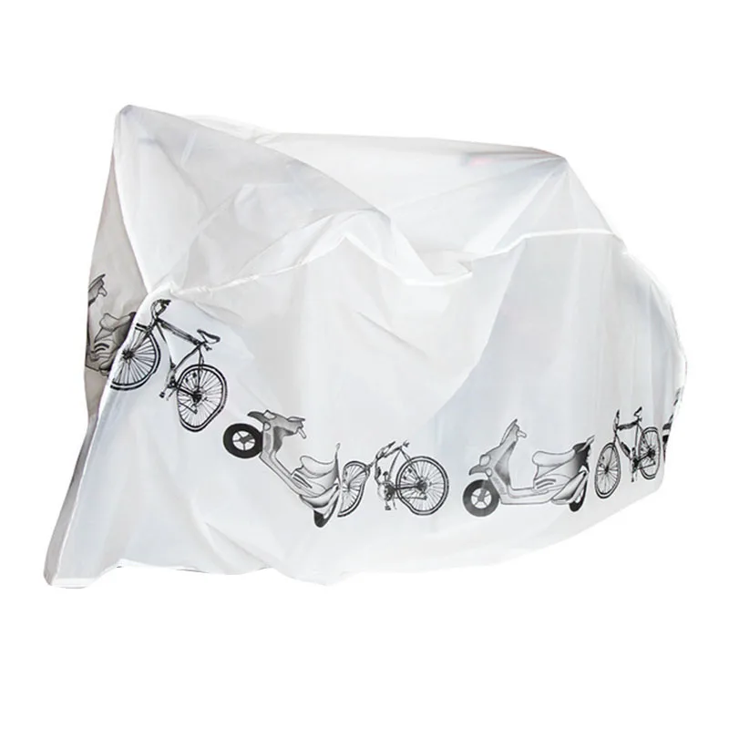 Велосипедный спорт УФ защитная крышка, Пылезащитная дождь Пылезащитный чехол Водонепроницаемый на открытом воздухе серый для велосипеда 200X110 см - Цвет: Thin section Grey