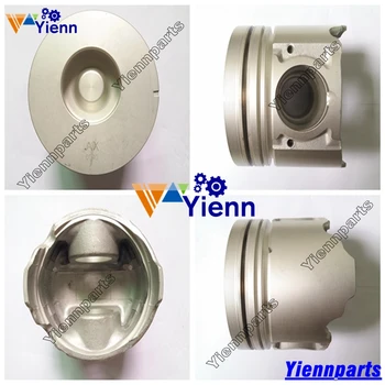 

For ISEKI TA325 TA325F TA295 Piston With Pin And Clips For ISUZU 4JF1 Excavator Diesel Engine Repair parts
