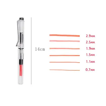 

1PC Duckbill Gothic Parallel Calligraphy Art Flat Tip Vinyl Tibetan Arabic Fountain Pen M0XE