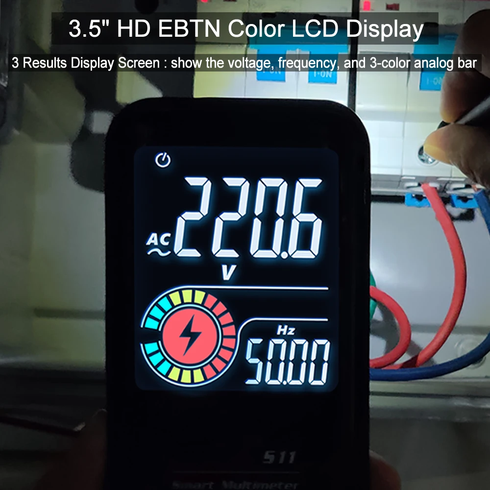 digital tela lcd capacitor de voltagem diodo testador