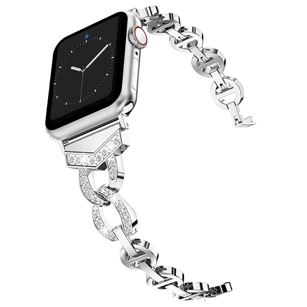 Iwatch ремешок для apple watch 5 44 мм 42 мм 40 мм 38 мм apple watch band series 4 3 2 1 iphone часы браслет аксессуары - Цвет ремешка: sliver