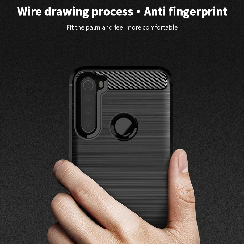 Чехол MOFi для Xiaomi Redmi Note 8 T, роскошный чехол из мягкого волокна ТПУ, силиконовый чехол для телефона s, задняя крышка для Xiaomi Redmi Note 8T