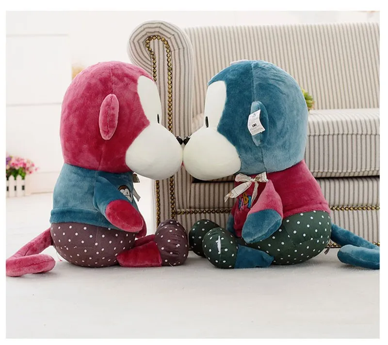 Розовые большие мини большие зеленые Плюшевые игрушки Куклы Kawaii игрушки для животных мягкие игрушки обезьяна плюшевая/нано кукла PP хлопок CC50MR