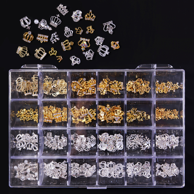Multi Nail Rhinestones Kit Flatback 240pcs Alloy Charms (Neon,Pink,AB,Blue) Glass Jewelry Nail Art Crystal Box 2022