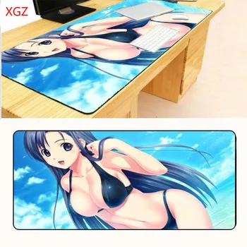

XGZ Animation Mouse Pad Sexy Girl Mode Laptop Gamer Computer Keyboard Big Mouse Pad Desk Pad Black Clover Anime Game Mouse Pad