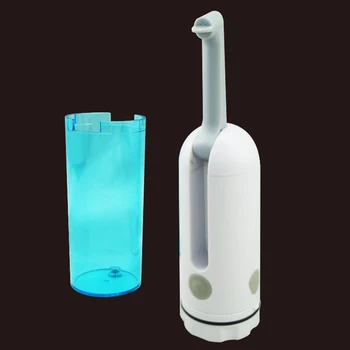 

230ml Silicone Travel Handheld Electric USB Charging Portable Waterproof Hygiene Clean White Bidet Toilet Two Speed Sprayer