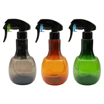 

400ml Watering Cans Clear Empty Spray Bottle Automatic Continuous High-Pressure Atomization Fine Mist Refillable Hairdressing Sp