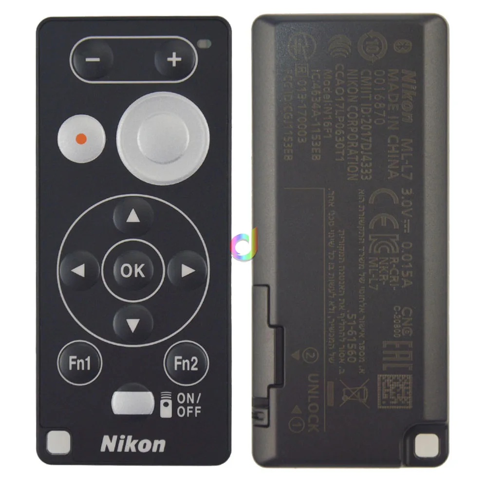 Replace Nikon ML-L7 for Nikon P1000 Z50 Camera Remote Control D3400 P950 b600 A1000 Shutter Release 