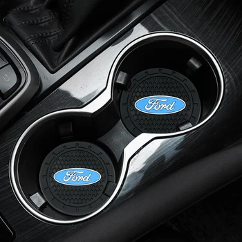 

1pcs Car cup anti-slip pad Cup Holder Mat For Fords Focus 2 3 1 MK2 MK3 MK1 Fusion Auto gadget Car Accessories Automotive goods