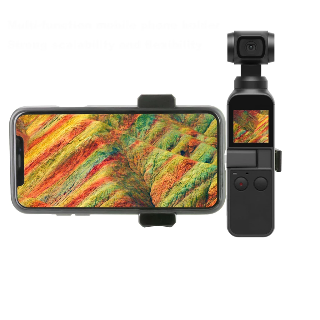 Для DJI Osmo Карманный металлический держатель для телефона кронштейн Подставка разъем адаптер ручной карданный Стабилизатор камеры аксессуары