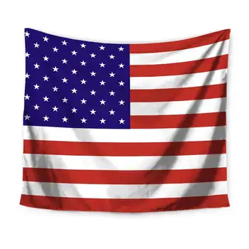 

Stars and Stripes USA Flag Tapestry Wall Hanging Country Symbol Wall Art Hanging Tapestries Bedspreas Dorm Tapestry