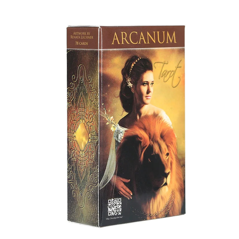Cartas de Tarot completamente en inglés, cartas de Tarot Arcanum para fiesta familiar, juegos de mesa