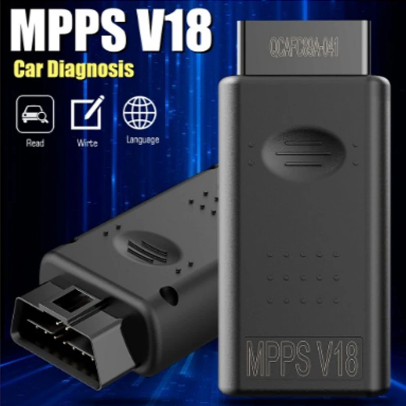 MPPS V21/V18/V16 ЭБУ чип инструмент настройки K CAN проблесковый маячок для EDC15 EDC16 EDC17 Inkl