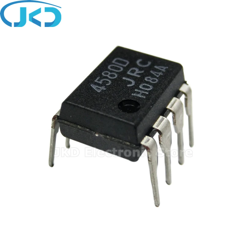 Новые и оригинальные интегральные схемы 4580D NJM4580D JRC4580D DIP-8 10 шт. | Электроника