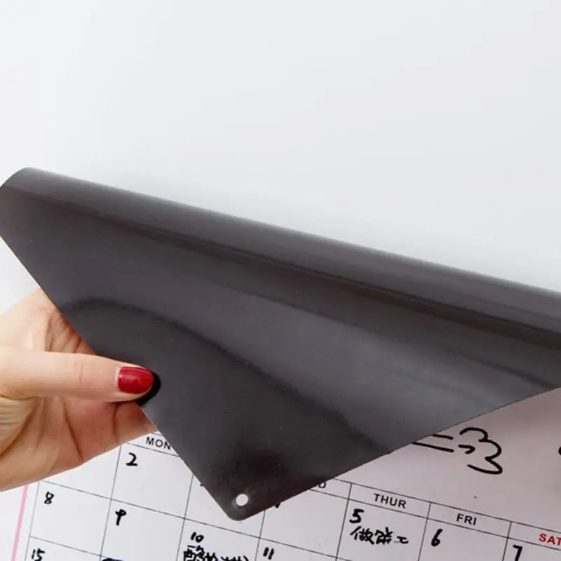 A3 Soft Magnetic Whiteboard Magnet Erase Board Drawing Refrigerator Calendar Pen