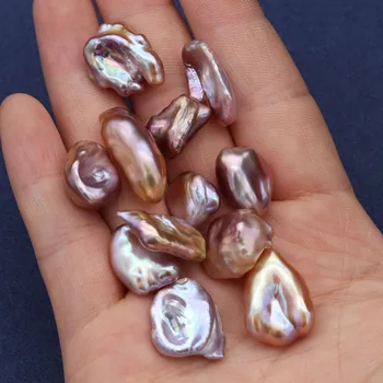 

1Pcs Petal-shaped Without Hole Loose Pearl Charms For DIY Necklace Bracelet Anklet Jewelry Accessory