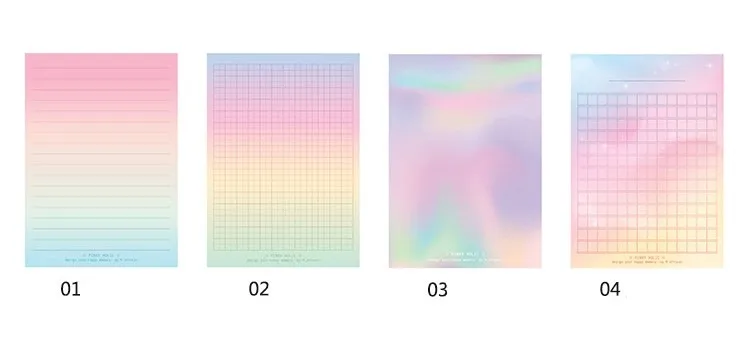 100 шт./упак., большие накладки для заметок, цветные бумажные наклейки для планировщика серии Pinky Holic, креативные наклейки для студентов на каждый день, блокнот для заметок, канцелярские принадлежности - Цвет: 04