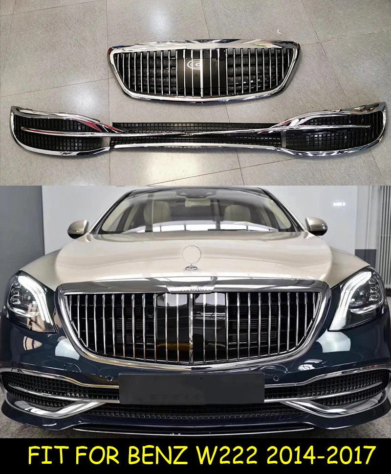 Комплект для тюнинга пластиковых кузовов Mercedes Maybach benz S CLASS W222 2014 2015 2017|Обвесы| |