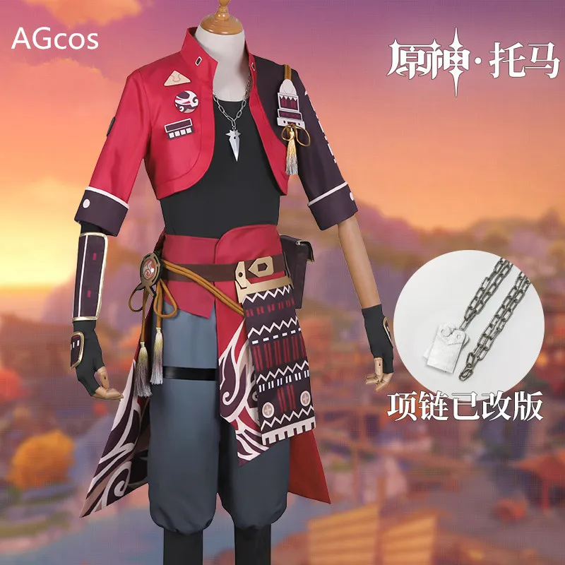 

Костюм для косплея AGCOS New Genshin Impact Inazuma Thoma