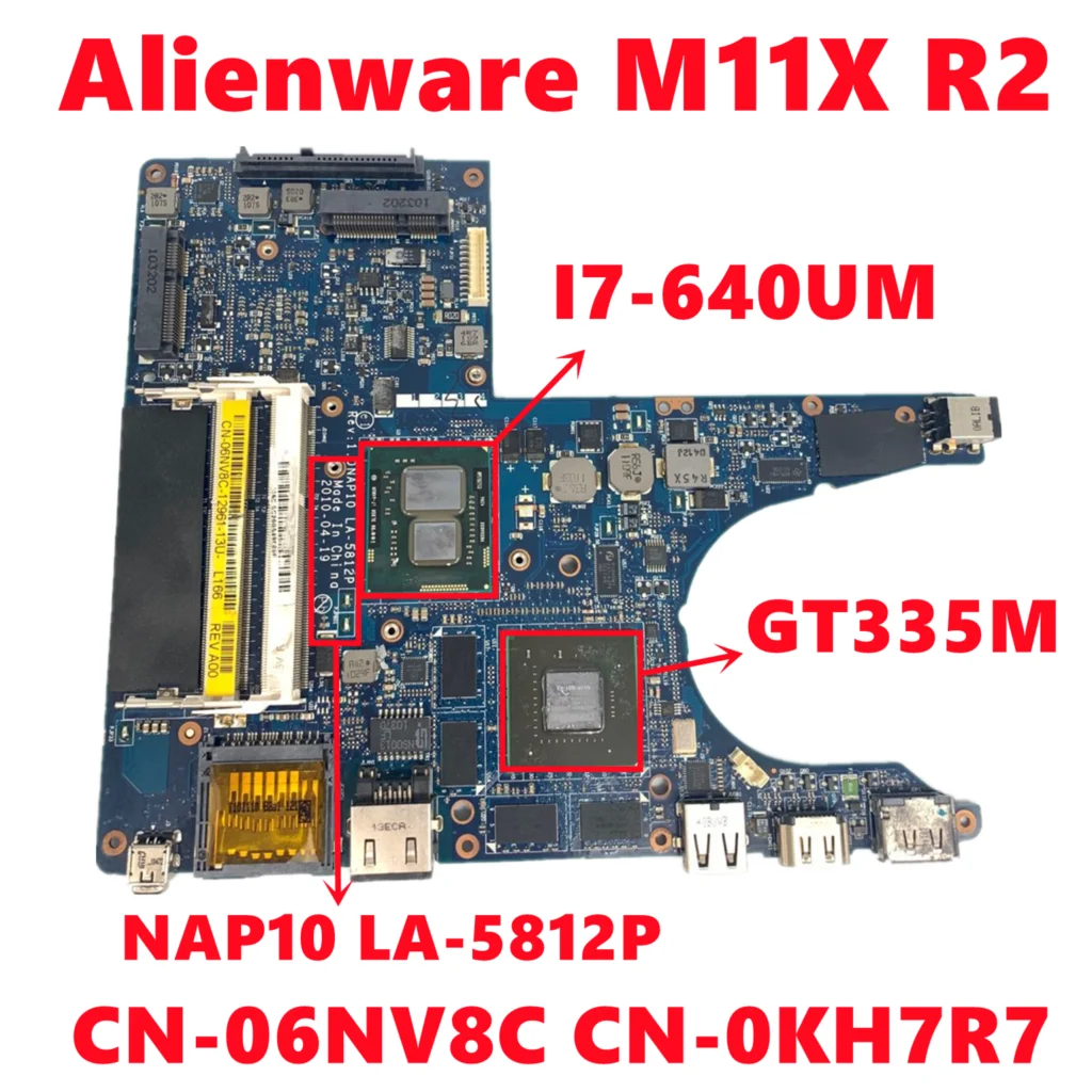 Dalle LED 11.6 Pouces Pour Dell Alienware M11x Samsung 59JWT E221757 P5RKR M101 Neuve