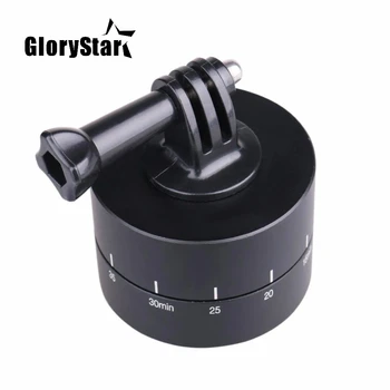 

Time Lapse Shooting 60min 120min Timer Rotate Tripod Delay Stabilizer For Gopro Hero OSMO Session SJ4000 SJCAM Xiaomi YI Camera