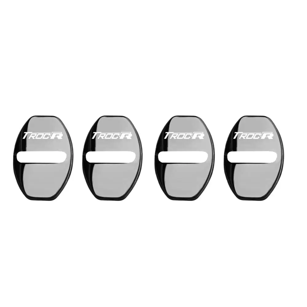 LFOTPP Автомобильный Дверной замок защитный чехол для Volkswagen T-ROC, антикоррозийный авто Интерьер Стайлинг украшения части 4 шт