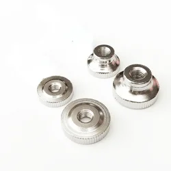 5pcs Steel Adjust Leveling Knurled Toolless Thumb Nut 3D Printer Spring Loaded Heated Bed Curtain Wall Tighten Thumbnut DIY