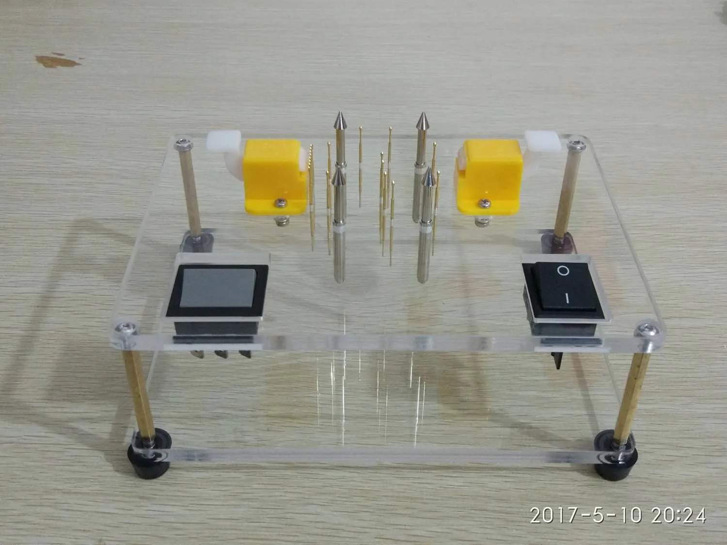

PCBA Test Frame Fixture Detection
