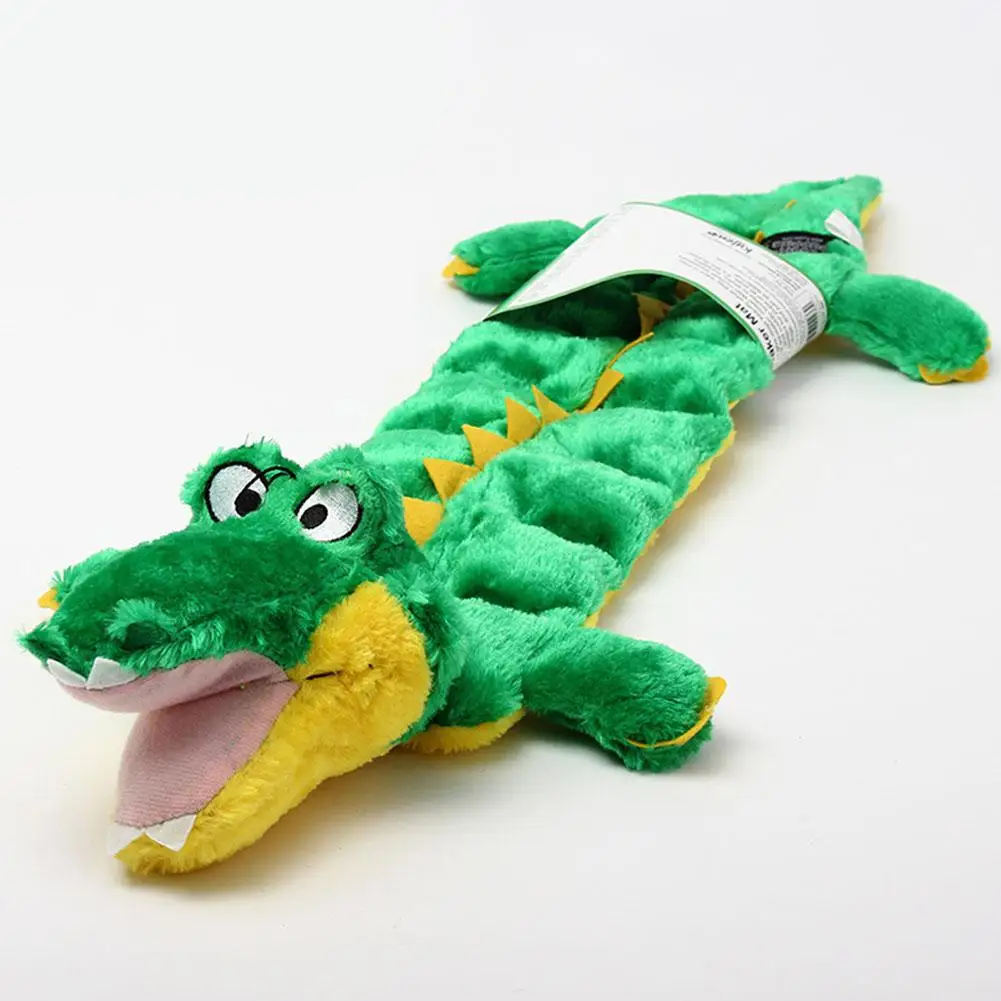 TPFOCUS игрушка мультфильм Crocodilian форма плюшевая кукла игрушка с эхолотом домашних собак Забавный играть лазерность и странные звуки