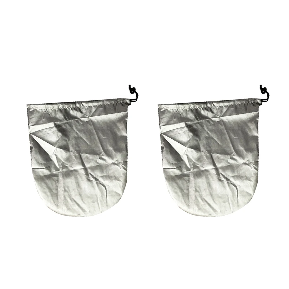 Авто боковое зеркало защитный чехол с водонепроницаемым покрытием Оксфорд ткань погодостойкие универсальные внешние зеркальные чехлы упаковка из 2 - Название цвета: Серебристый