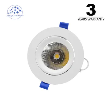 

Simple Downlight Fitting 220V Round Recessed Down Lamp for Cabinet Home Lights for showcase Driver Included Ceiling Lamp