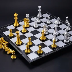 Large Chessboard Special Folding Magnetic Chess Portable Beginner for Children Xadrez Tabuleiro Jogo Fun Family Games ZY50CG
