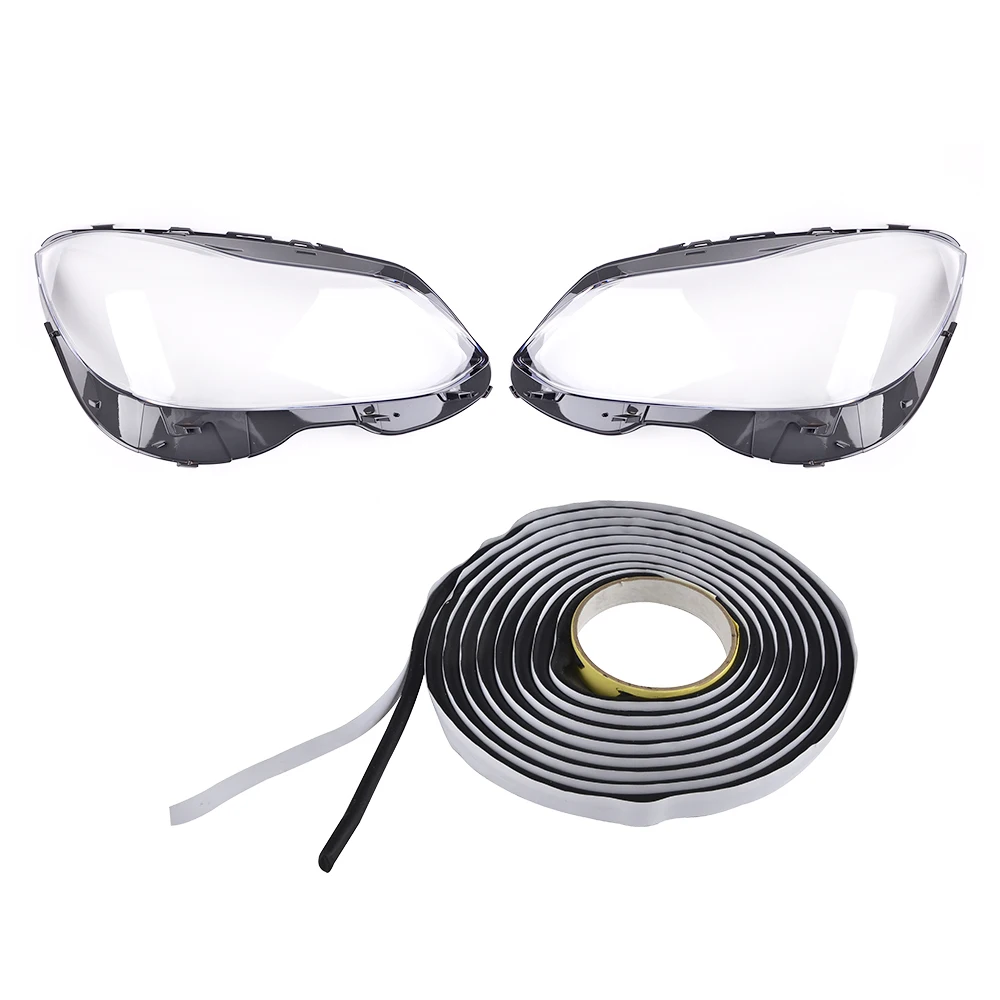 

Headlight Cover For Mercedes Benz W212 E-Class 2014-2016 Headlight Clear Lens Shell Cover & Glue