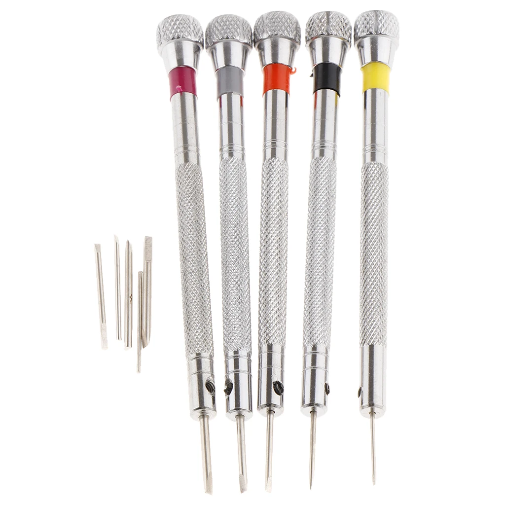 

5Pieces Precision Screwdriver Glasses Jewelry Watchmaker Watch Repair Tool