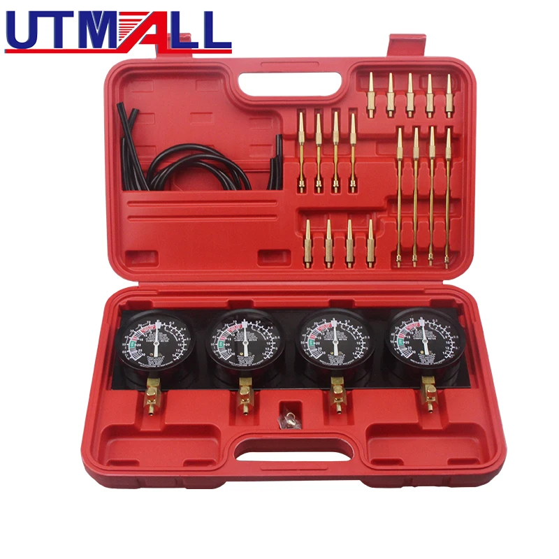 

Motorcycle Carb Carburetor Fuel Vacuum Synchronizer Tool Balancer Gauge Kit