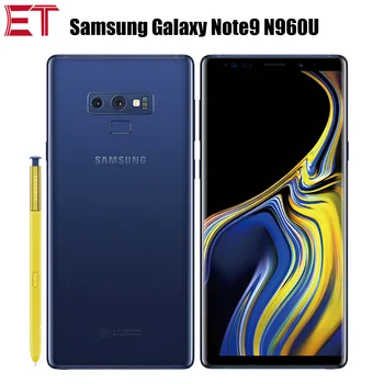

Original AT&T Version Samsung Galaxy Note9 N960U 4G Mobile Phone 6GB 128GB Snapdragon845 6.4"1440x2960 4000mAh NFC Android Phone