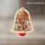 Wooden Sled Christmas Decoration for Home Wooden Ski Bell Xmas Ornaments Kids Gift for Home Navidad New Year Party Decor 2021 35