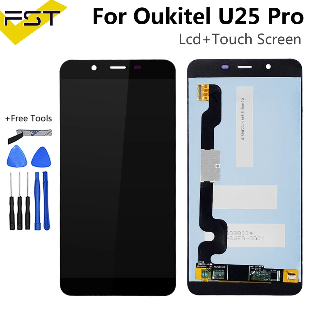 

5.5 inch for OUKITEL U25 PRO LCD Display+Touch Screen Digitizer Assembly 100% Original New LCD+Touch Digitizer for U25 PRO