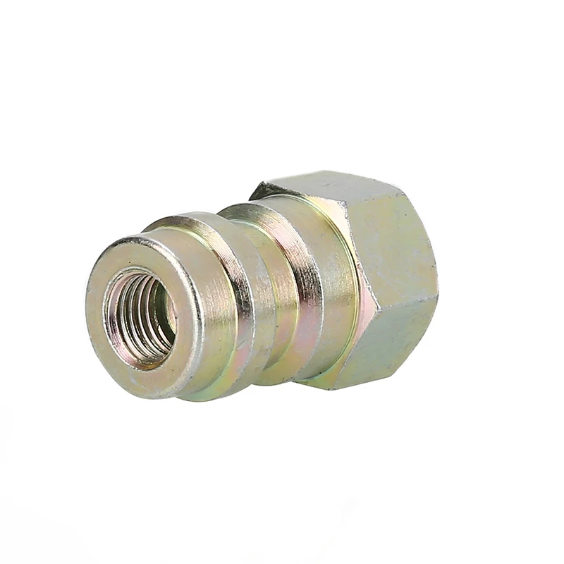 Mayitr 4pcs A/C R12 to R134a Lo/Hi Side Retrofit Conversion Adapter Fitting Cap Valve Kit Accessories