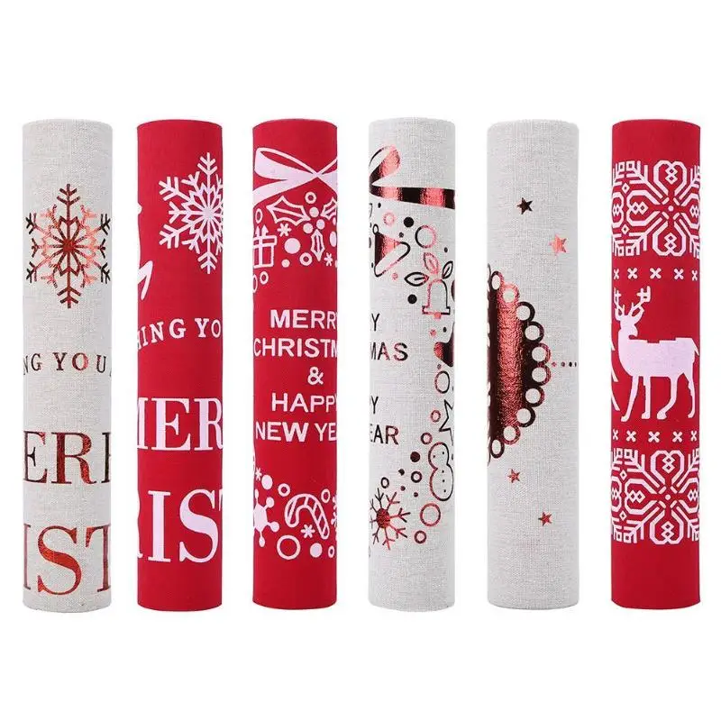 

Christmas Table Runners Tablecloth Xmas New Year Party Dinner Table Decoration for home Table Cover Party Decoration Supplies