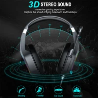 Computer PS4 Gaming Headphones Bass Stereo PC Wired Headset With Mic Gifts Led Light 4