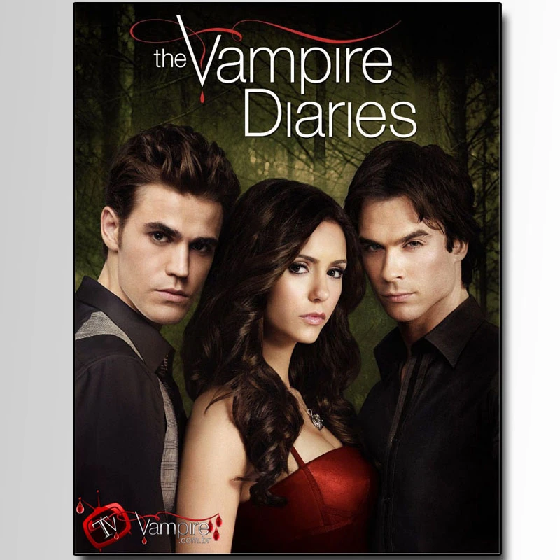 The Vampire Diaries Picture 5d Full Diamond Painting Diamond Embroidery  Home Decoration Cross Stitch Not Folding Canvas Crafts - Diamond Painting  Cross Stitch - AliExpress