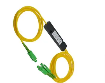 

Optical-Splitter PLC Singlemode-Fiber FTTH SC/APC 1X2 FBT splitter